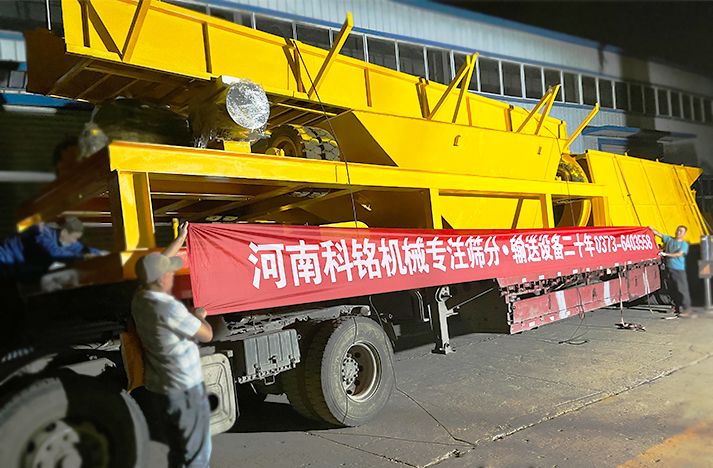 科铭机械GTS-2060滚筒筛发货现场