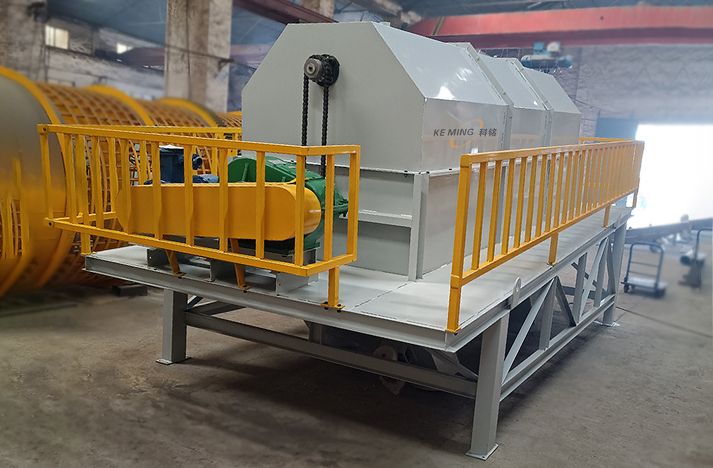 1240滚筒筛发货现场——助力江苏建材行业